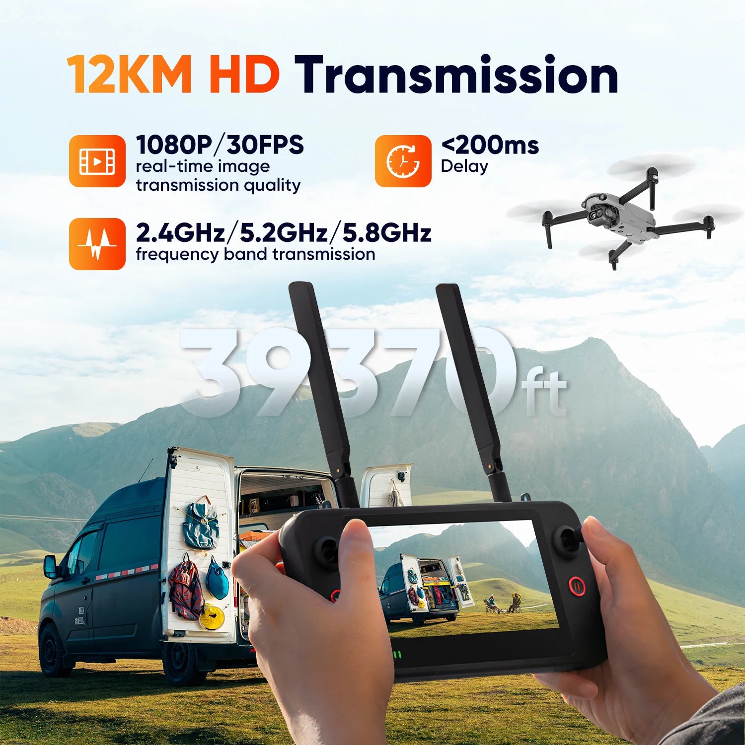 Autel Robotics EVO Lite 640T Drone Enterprise Thermal 16x Digital Zoom Dual Camera 6K Professional Drones AI Target Recognition
